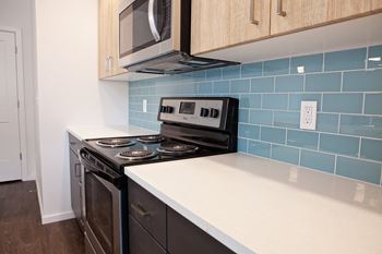 Quartz is easy to maintain, stain resistant and easy to clean up messes